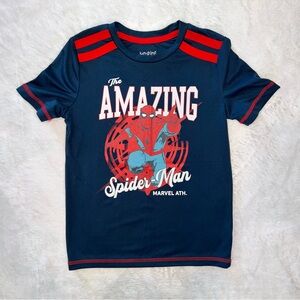 Marvel The Amazing Spider-Man Navy and Red Kids Tee